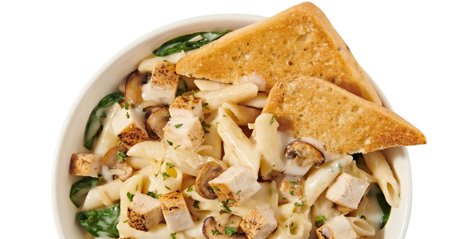 One taste of a truffle cheese sauce inspires a new pasta dish at Jason's Deli