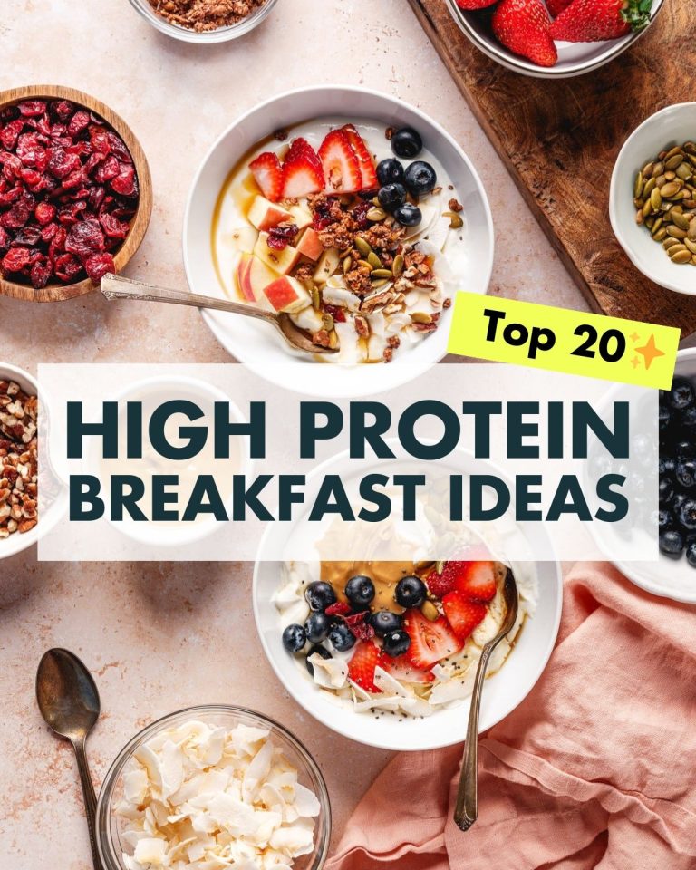 20 High Protein Breakfast Ideas