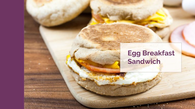 Make your own Egg Breakfast Sandwich – A Little Nutrition