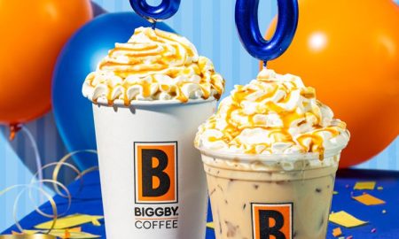 BIGGBY COFFEE Celebrates 30 Years with a 95-Cent Caramel Marvel Latte on March 26