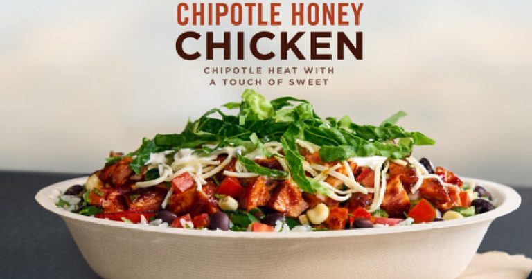 Chipotle rolls out sweet-hot Chipotle Honey Chicken