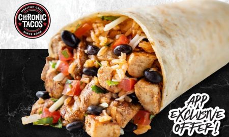 Chronic Tacos Serves Up a BOGO Burrito Deal for National Burrito Day – Exclusive to Loyalty Members!