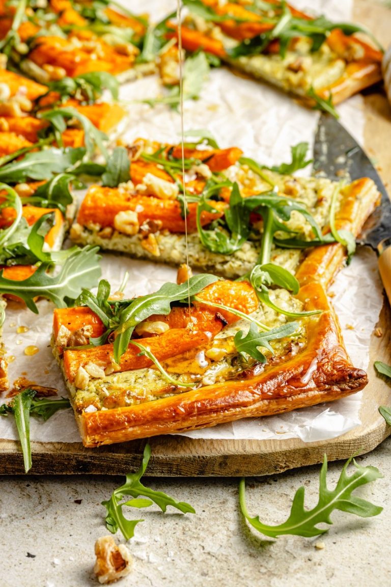 Easy Roasted Carrot Tart | Ambitious Kitchen